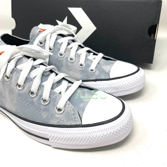 🌸Sale🌸 Converse Chuck Taylor All Star Canvas Low Grey Women's Size 7.5 167522C - Picture 8 of 10